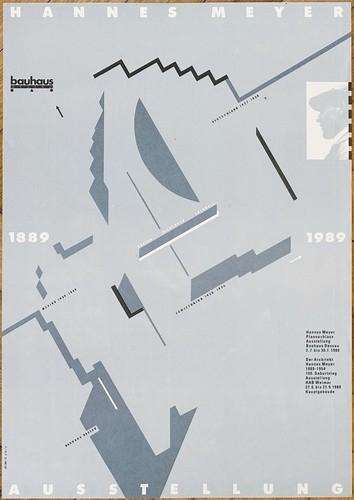 Original bauhaus poster - bauhaus, hannes