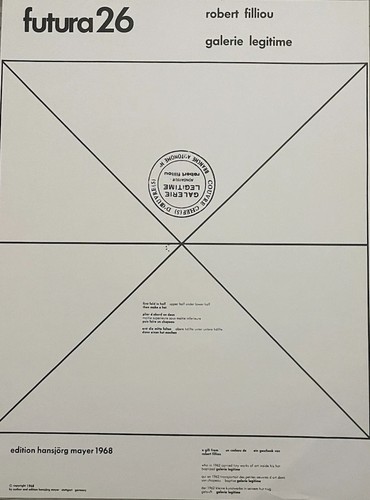 Robert filliou futura 26 - robert,