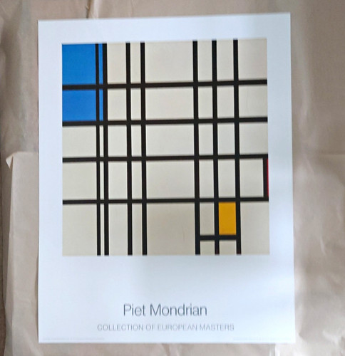 Piet mondrian rhythmus - mondrian, aus