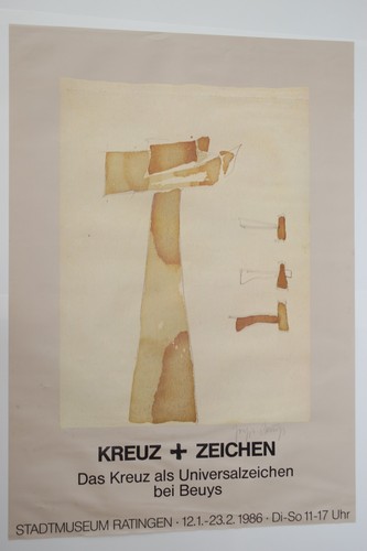 Joseph beuys plakat kreuz - joseph, +