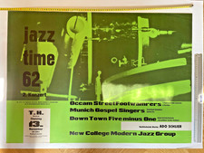 ORIGINAL Konzertplakat JAZZ