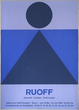 Poster Plakat - Fritz Ruoff -