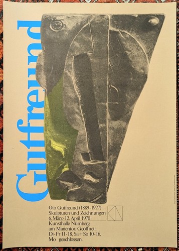 Poster plakat otto gutfreund - plakat,