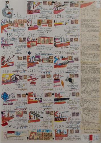 Horst janssen plakat - horst,