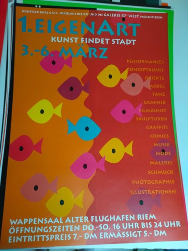 Plakat eigenart kunst - 1.,