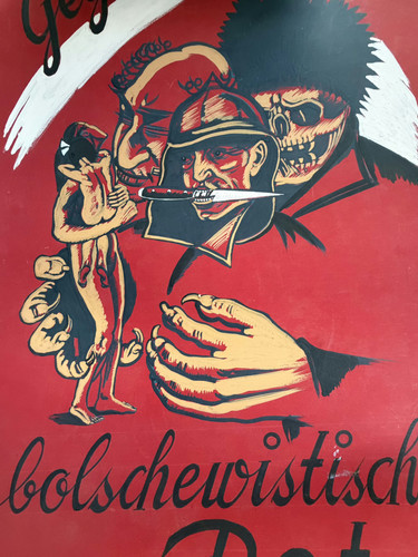 Bolschewistisches rot - bolschewistisches,