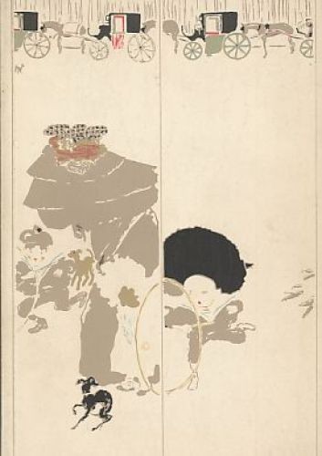 Plakat und buchkunst - um, 1900.