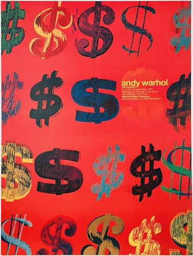 Original andy warhol poster - original,