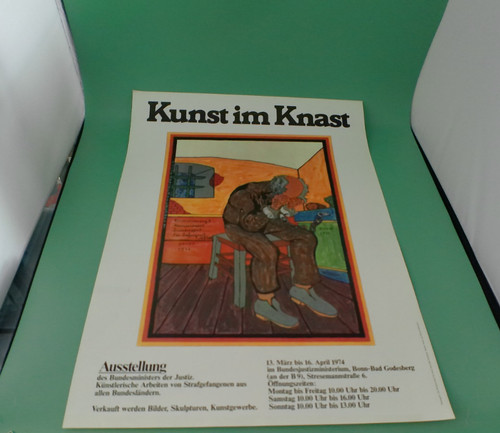 Plakat kunst knast - plakat, "