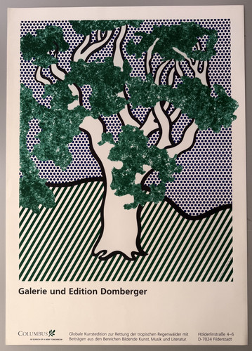 Werbeplakat roy lichtenstein - werbeplakat,