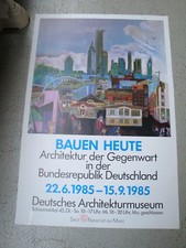 Plakat Austellung Bauen Heute