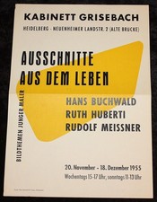 Ausstellung Plakat ,Kabinett