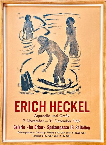 Erich heckel badende - erich,