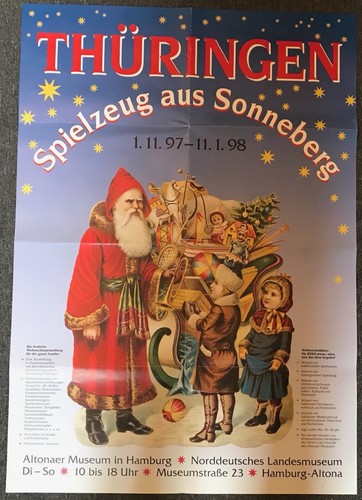 Plakat ausstellung spielzeug - ausstellung, "spielzeug