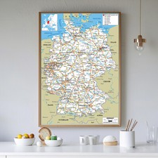 59*84cm 42*59cm Straßenkarte