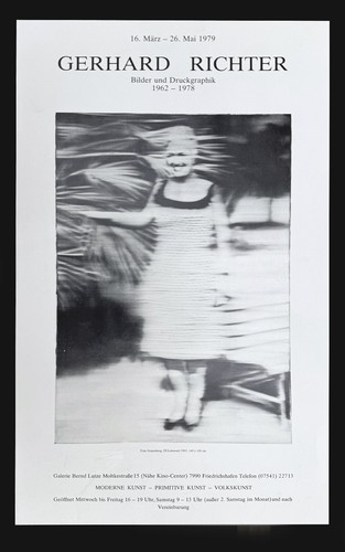 Gerhard richter 1979 original - gerhard,