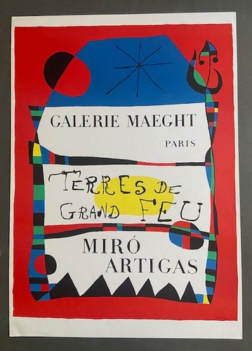 Joan miro orig lithographie - joan,