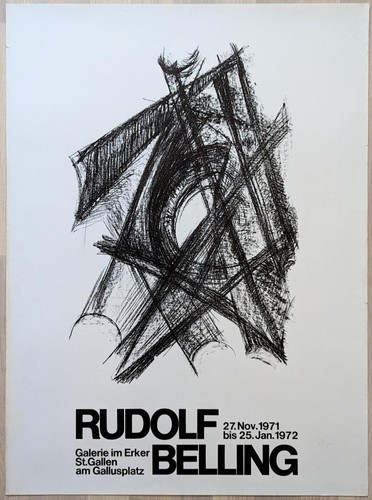 Poster plakat rudolf belling - plakat,
