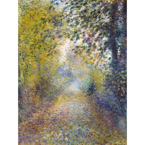 Renoir gemälde wald - renoir, wald“