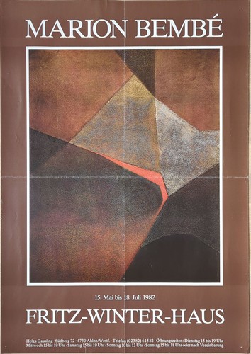 Poster plakat marion bembé - -,