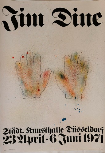 Poster plakat jim dine - poster,
