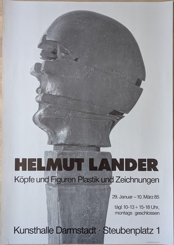 Poster plakat helmut lander - poster,
