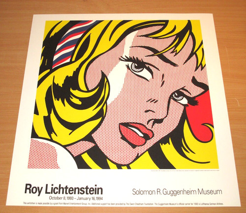 Roy lichtenstein poster - poster, "