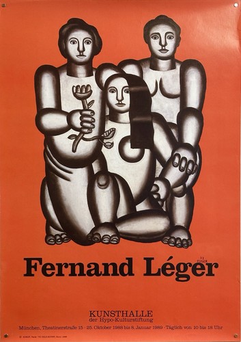 Original fernand léger poster - lÉger,