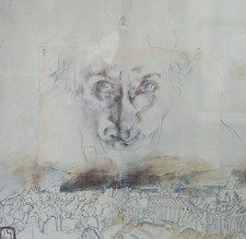 Horst Janssen Selbstbildnis