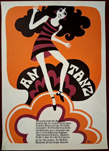 Plakat antanz der - plakat, „antanz“