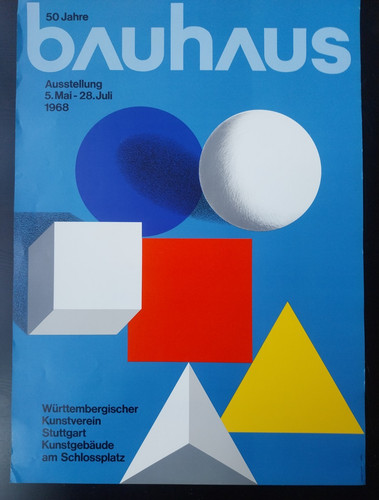 Plakat jahre bauhaus von - plakat, 50