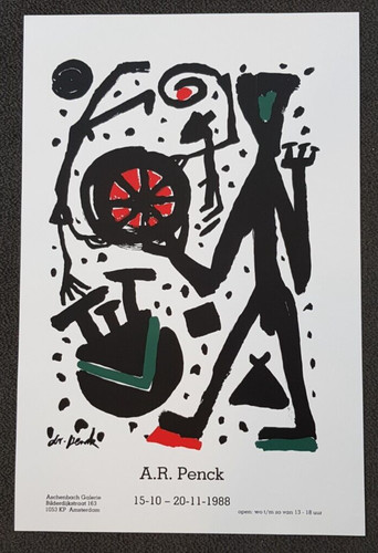 Penck siebdruck - penck,