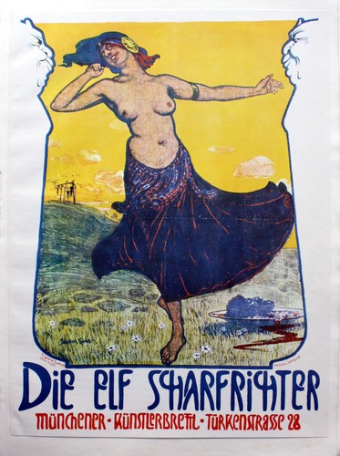Original plakat jugendstil - original,