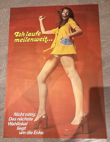 Super spd wahlplakat poster - super,