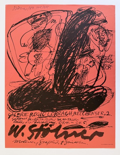 Stöhrer plakat sign - w., plakat,
