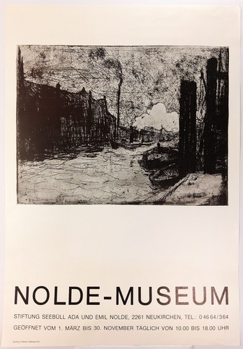 Kunstdruck um 1985 - (plakat).,