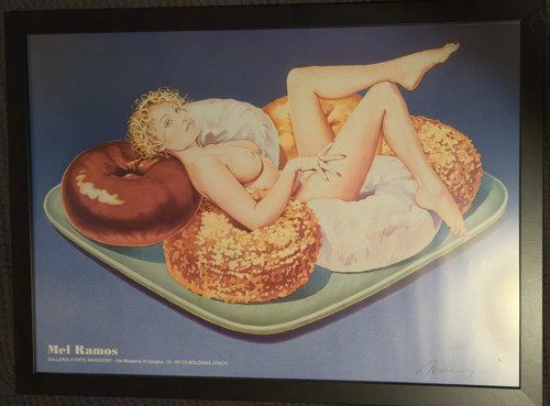 Mel ramos donuts - "donuts", –