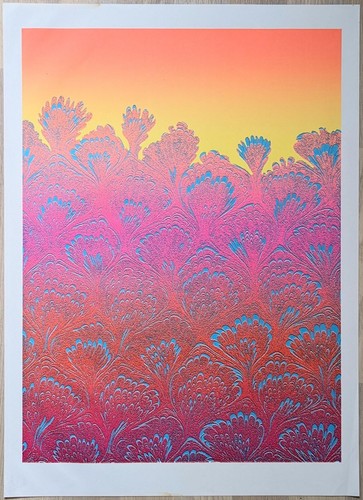 Poster plakat psychedelische - plakat,