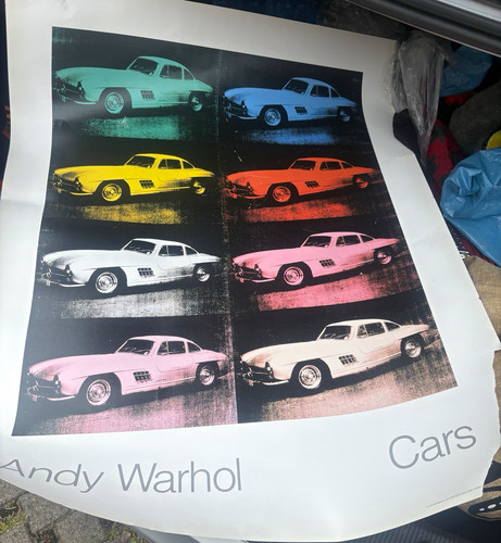 Andy warhol cars poster pop - poster,
