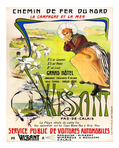 Vintage reiseplakat wandkunst - vintage-reiseplakat,