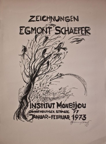 Egmont schaefer plakat berlin - egmont,
