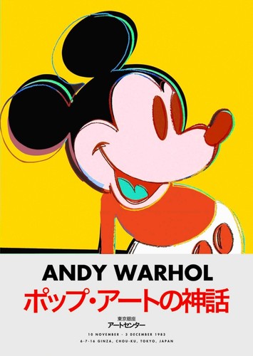 Andy warhol plakat mickey - andy,