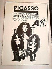 Plakat Picasso Lithographien