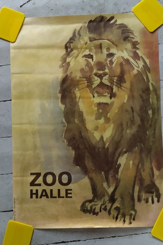 Original zoo plakat poster - original,