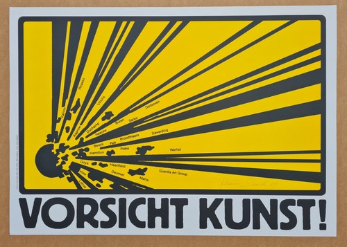 Klaus staeck original plakat - original,