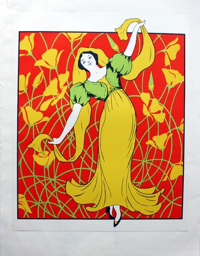 Original plakat jugendstil - original,