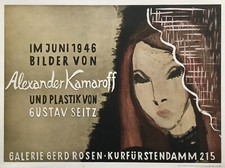 Ausstellungsplakat Galerie