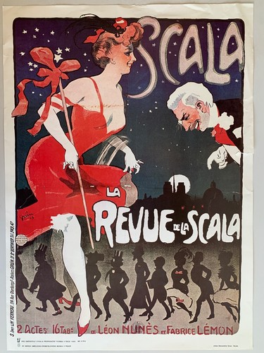 Plakat nachdruck scala x - plakat, 44