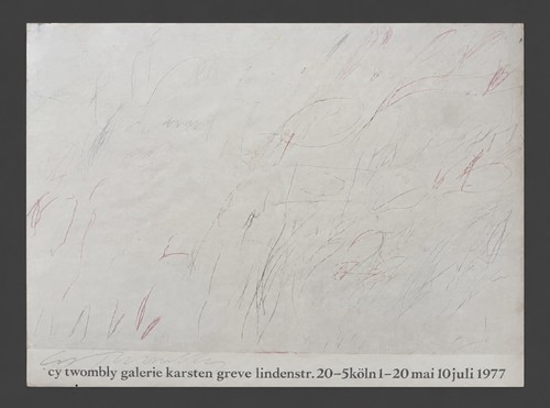 Twombly plakat grafik - grafik,