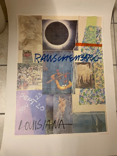 Plakat robert rauschenberg - plakat,